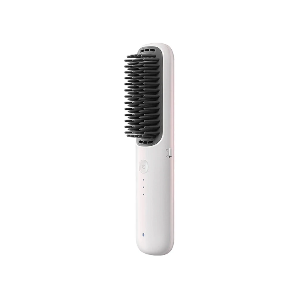 XIAOMI Mijia Wireless Straight Hair Comb Negative Ion Adjustable Temperature Lightweight Portable Hair Care Styling Comb (image for) XIAOMI Mijia Wireless Straight Hair Comb Negative Ion Adjustable Temperature Lightweight Portable Hair Care Styling Comb